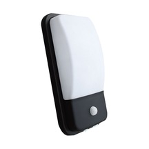 Ack Ah07-05431 20w Sensörlü Led Duvar Apliği Siyah Kasa Ip44 6500