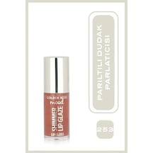 Shimmer Lip Glaze Lipgloss No:253 Sunset Glaze - Renkli Dudak Parlatıcısı 0