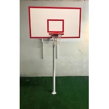 Adelinspor Basketbol Potası Sabit Çember 105x180 Ahşap Panya