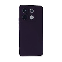 Xiaomi Redmi Note 13 Pro 5g Uyumlu Kılıf Nano İçi Kadife Silikon - Mor