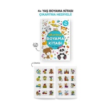Çıkartmalı Boyama Kitabı 4 Yaş + - Msbu-714361