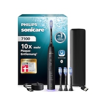 Philips Sonicare 7100 Elektrikli Diş Fırçası, Uygulamalı Sonic Diş Fırçası, 4 Fırçalama Modu Ve 3 Yoğunluk Seviyesi, Basınç Kontrolü, Easystart, Smartimer, Siyah, Model Hx7421/08 Yeni Teknoloji