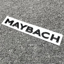 Vtr Maybach Piano Black Yeni Tip Bagaj Yazısı 3m 3d Abs Mercedes 709