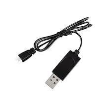Sertec 3.7v Li-ion 51005-2p Soket Drone Bataryası Usb Şarj Kablosu