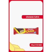 Ülker Çikolatalı Gofret 36 G 36 Adet-14