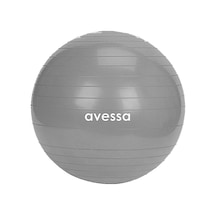 Avessa 65 Cm Pilates Topu Poşet Ambalaj BPT-65 Gri