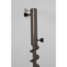 Geniş Plaj Şemsiyesi Kazığı 80 Cm Uzunluk, 50 Mm Gövde / 30 Cm Şemsiye Giriş Alanı Sarı