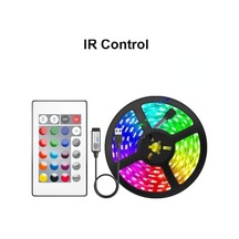 Novahub Rgb 5050 Dc 5v Led Işıklar Usb Led Şerit Işıklar Wifi Bluetooth 5050 Neon Rgb Dekorasyonu Ir Control 3m RGB