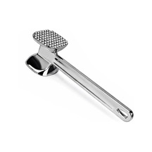 Et Tenderizer Çekiç Aracı Çift Taraflı Çiviler Et Tokmak Siyah Siyah