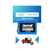 Kuba Eco Pikap Uyumlu Batarya Lifepo4 72v 20ah