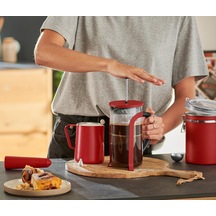 Tchibo French Press, Kırmızı 800 Ml Kırmızı