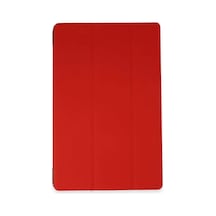 Apple İpad Pro 13 2024 Kılıf Tablet Smart Kılıf - Kırmızı