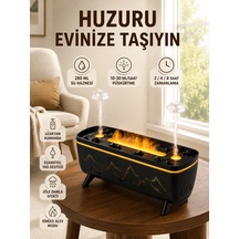 Uzaktan Kumandalı Siyah Aroma Difüzörü 1 Adet Led Işıklı