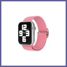 Bezos Watch 20mm Uyumlu Star Kordon - Pembe Nıda