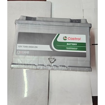 Castrol 12 V 72 Ah 640 A Akü Yüksek Kalite