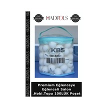 Premium Eğlenceye Eğlenceli Salon .hobi.topu 100lük Poşet Çok Renkli