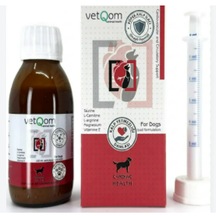 Vetq0m Cardiac Health Köpek Kalp Ve Dolaşım Sistemi Destek Likit 120 Ml - Taurin Ve L-karnitin Katkılı