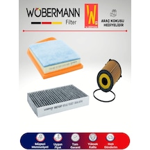 Wöbermann Peugeot 508 1.6 HDI Filtre Bakım Seti 2010-2014 3'lü Karbonlu Wöbermann Peugeot 508 1.6 HDI Filtre Bakım Seti 2010-2014 3'lü Karbonlu