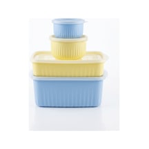 Bonbon Saklama Kabı 4 Lü Set Sarı - 939480521 Sarı