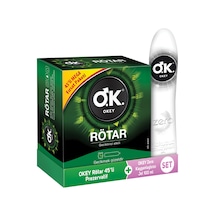 Okey Rötar 45'li Prezervatif&Okey Zero Kayganlaştırıcı Jel 100ml