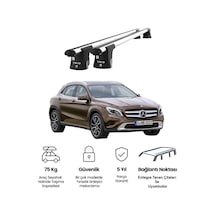 Trio-ıı Mercedes-benz Gla 2013 Ve Sonrası Uyumlu Kilitli Ara Atkı 120cm Port Bagaj Tavan Barı
