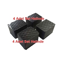 Kauçuk Lift Takozu 160X120 Yükseklik 120Mm 4 Adet