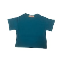 Tiffany T-shirt Basic Süprem Turkuaz-10730