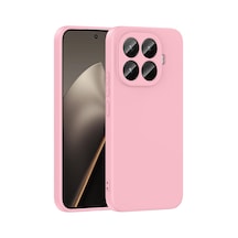 Xiaomi 15t Pro Kılıf Yumuşak Silikon Kamera Korumalı Lansman Pazarplus Açık Pembe