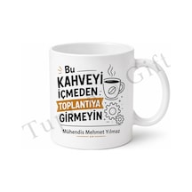 Komik Meslek Yazılı Baskılı Kupa Bardak Esprili Hediye Özel Tasarım Beyaz / Çok Renkli