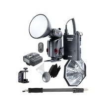 Godox Witstro 180 W Nikon Uyumlu Mini Paraflaş Full Set