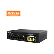 Tenda S110gpc 8 Port Poe 10/100 2 Port Gigabit Uplink Yönetilemez 65w Poe Switch