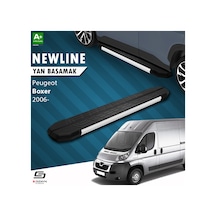 S-dizayn Peugeot Boxer 3 Kısa Şase Newline Aluminyum Yan Basamak