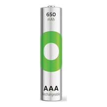 Gp Batteries Recyko 650 Aaa İnce Kalem Ni-mh Şarjlı Pil, 1.2 Volt, 2&apos Li Kart