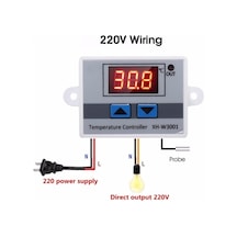 Yulong W3001 Dijital Termostat 220v Termostat Sıcaklık Kontrol