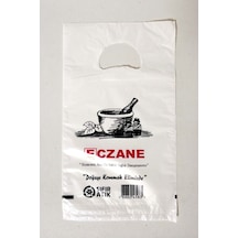 Eczane Poşeti 16X27Cm Mini Bio El Geçme 400 Adet