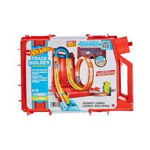 Hdx78 Hw Track Builder Benzin Bidonu Akrobasi Seti, Hot Wheels Track Builder