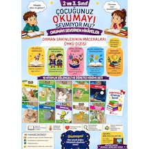 3. Sınıflar İçin Eğlenceli Rengarenk Kitap Okumayı Sevdiren 10'lu Öykü Seti