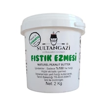 Şekersiz Katkısız Fıstık Ezmesi%100 Yer Fıstığı 2kg Diğer