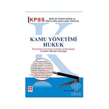 Ekin KPSS Kamu Yönetimi-Hukuk - Ömür Deliveli - Ekin Basım Yayın