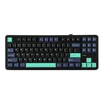 Aula F87 Mekanik Rgb Tkl Graywood V4 Switch Kablosuz Makrolu Klavye