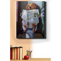 Webstyle Sayılarla Boyama Seti Kasnaklı Entel Köpek 60 X 75 Cm