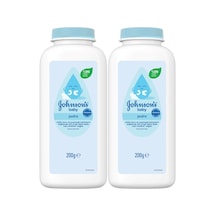 Johnsons Baby Bebek Pudrası 200gr Klasik %99 Doğal 2 Li Set