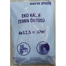 Kalin Etli Boya Örtü Zemin Brandası Eşya Koruma Naylonu 50 N11.95