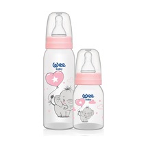 Wee Baby Klasik Pp Biberon Seti 125 Ml + 250 Ml Pembe 0-6 Ay