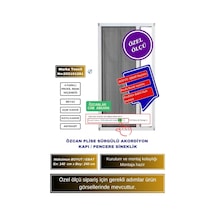 Plise-Pileli Akordiyon Kapı Pencere Katlanır Sineklik