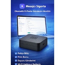 Mesajcı Sigorta Acenteler İçin Otomatik E-posta Hatırlatma Modülü