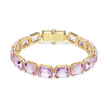 5720487 Swarovski Bilezik Mıllenıa:bracelet All Around Vıol/gos M Metalik