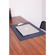 Turgut Office Deri Masa Sümeni Lacivet Kenar Korumalı 60 x 40 CM