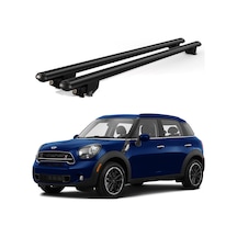 Kanca Mini Countryman 2014 Ve Sonrası Uyumlu Siyah Kilitli Ara Atkı 110cm Port Bagaj Tavan Barı