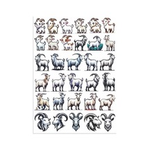 Keçi Sticker Set